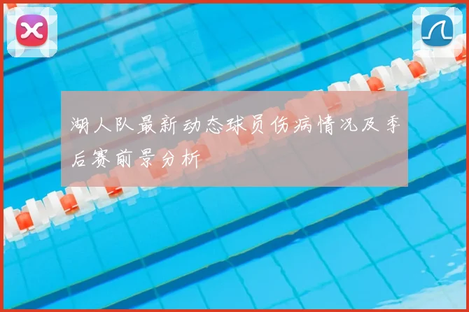 湖人队最新动态球员伤病情况及季后赛前景分析