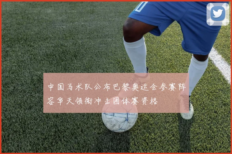 中国马术队公布巴黎奥运会参赛阵容华天领衔冲击团体赛资格