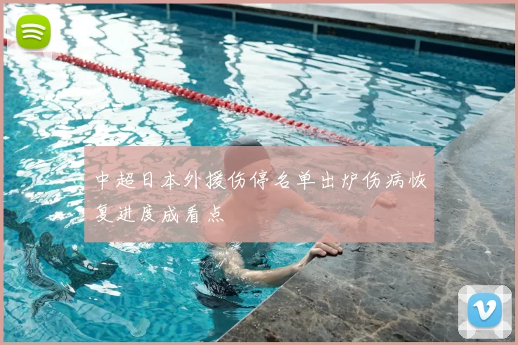 中超日本外援伤停名单出炉伤病恢复进度成看点