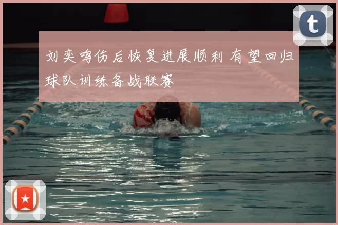 刘奕鸣伤后恢复进展顺利 有望回归球队训练备战联赛
