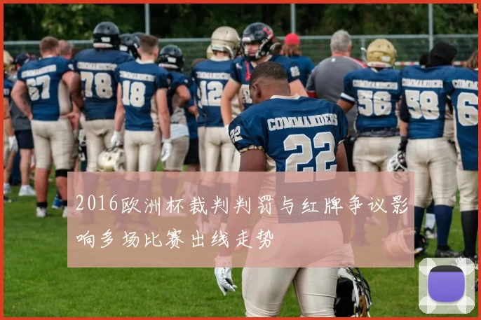 2016欧洲杯裁判判罚与红牌争议影响多场比赛出线走势